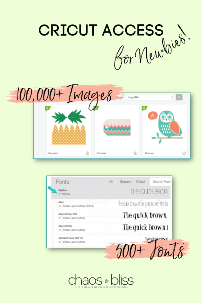 When you want to DIY it the easy way, having a Cricut Access membership is so worth it! Here are tips on Cricut Access for newbies.