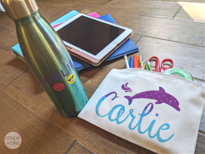 Life this summer has been less than easy, but if you have school-age kids I've got two easy Cricut back to school ideas sure to add a smile!