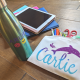 Life this summer has been less than easy, but if you have school-age kids I've got two easy Cricut back to school ideas sure to add a smile!