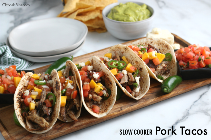 Slow Cooker Pork Tacos