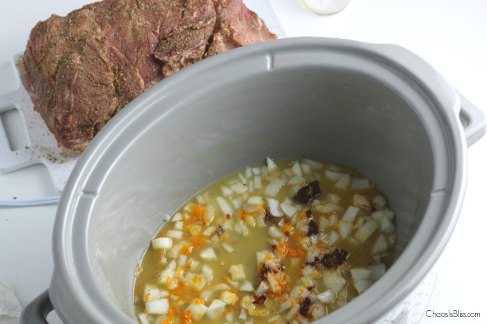 Slow Cooker Pork Tacos seasonings