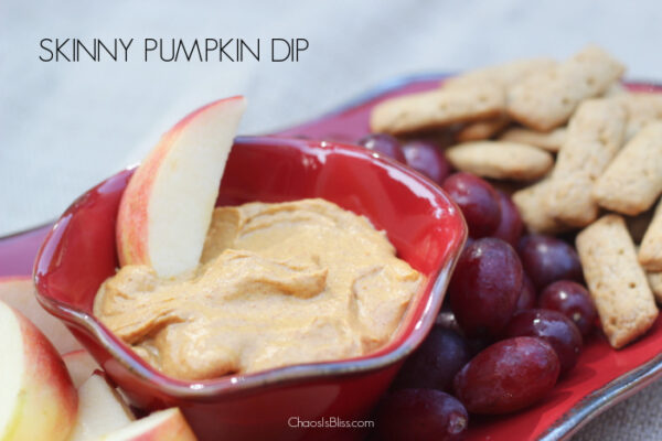 Skinny Pumpkin Dip Recipe
